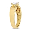 Thumbnail Image 2 of Eternally Bonded 1/2 CT. Oval Diamond Solitaire Engagement Ring in 14K Gold (H/SI2)