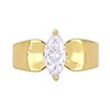 Thumbnail Image 4 of Eternally Bonded 1 CT. Marquise-Cut Diamond Solitaire Engagement Ring in 14K Gold (H/SI2)
