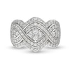 Thumbnail Image 4 of 1 CT. T.W. Quad Diamond Edge Infinity Braid Ring in 10K White Gold