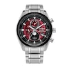 Thumbnail Image 1 of Men's Citizen Eco-Drive® Sport Luxury Super Titanium™ Radio Controlled Chrono Watch with Red Dial (Model: BY1018-55X)