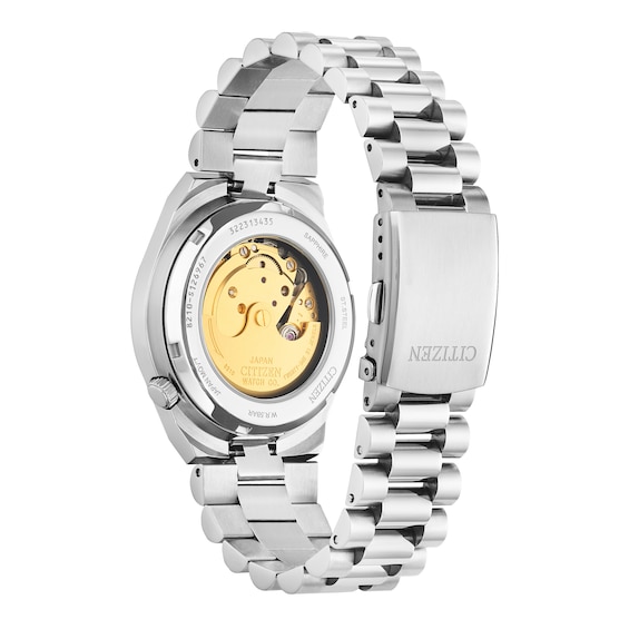Men's Citizen Tsuyosa Collection Automatic Watch with Green Sunray Dial (Model: Nj0150-56X)
