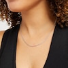 Thumbnail Image 2 of 1.6mm Rope Chain Necklace in Solid 14K White Gold - 18"