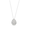 Thumbnail Image 0 of 1/2 CT. T.W. Pear Multi-Diamond Teardrop Pendant in 10K White Gold