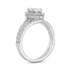 Thumbnail Image 3 of 1-7/8 CT. T.W. Marquise-Cut Lab-Grown Diamond Frame Split Shank Bridal Set in 14K White Gold (F/SI2)