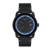 Thumbnail Image 1 of Men's Movado Bold® TR90 Black Strap Watch with Blue Dial and Date Window (Model: 3601111)
