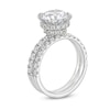 Thumbnail Image 3 of 4-3/8 CT. T.W. Lab-Grown Diamond Hidden Halo Bridal Set in 14K White Gold (I/SI2)