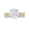 Thumbnail Image 4 of 4-3/8 CT. T.W. Lab-Grown Diamond Hidden Halo Bridal Set in 14K Gold (I/SI2)