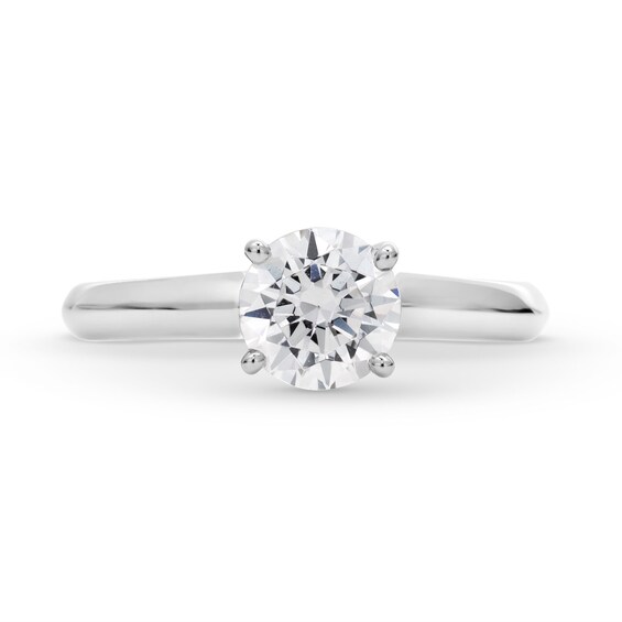 1 CT. Certified Lab-Grown Diamond Solitaire Engagement Ring in 14K White Gold (I/Si2)