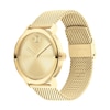 Thumbnail Image 2 of Men's Movado Bold® Evolution Gold-Tone IP Mesh Watch with Textured Tonal Gold-Tone Dial (Model: 3601073)