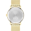 Thumbnail Image 3 of Men's Movado Bold® Evolution Gold-Tone IP Mesh Watch with Textured Tonal Gold-Tone Dial (Model: 3601073)