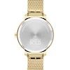 Thumbnail Image 3 of Ladies' Movado Bold® Evolution Gold-Tone IP Mesh Watch with Textured Tonal Gold-Tone Dial (Model: 3601086)