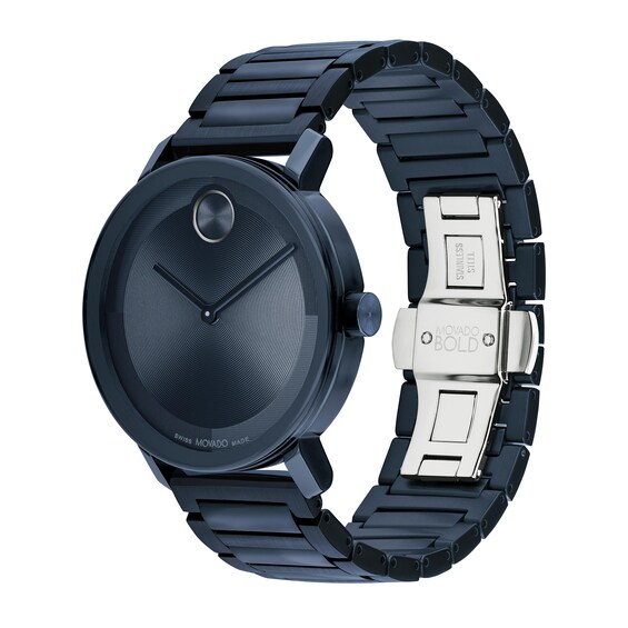 Men's Movado BoldÂ® Evolution IP Watch with Textured Tonal Dial (Model