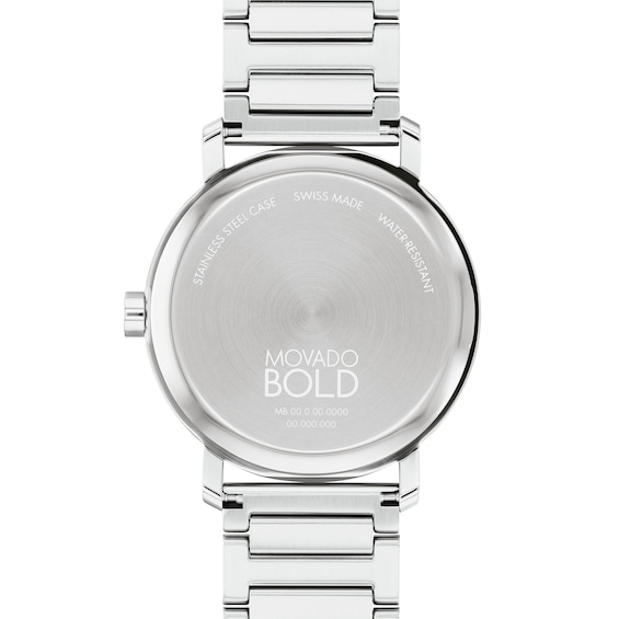 Men's Movado Bold® Evolution Watch with Textured Tonal Blue Dial (Model: 3601155)