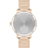 Thumbnail Image 2 of Ladies' Movado Bold® Evolution Crystal Accent Rose-Tone IP Watch with Textured Tonal Rose-Tone Dial (Model: 3601107)