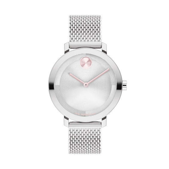 Ladies' Movado Bold® Evolution Mesh Watch with Textured Tonal Dial (Model: 3601085)