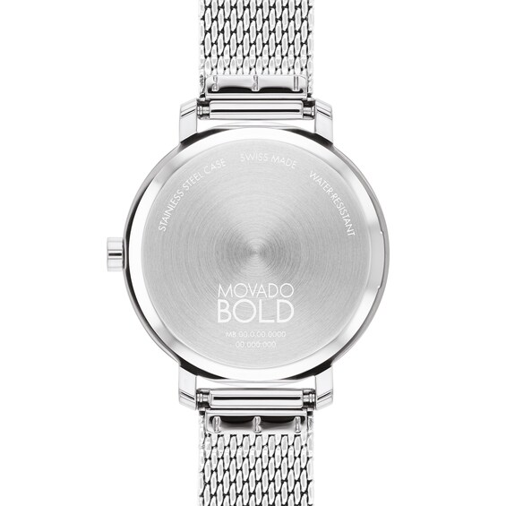 Ladies' Movado Bold® Evolution Mesh Watch with Textured Tonal Dial (Model: 3601085)
