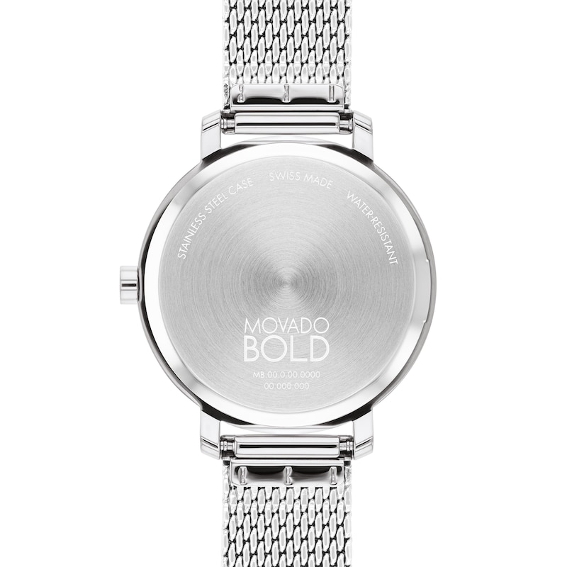 Main Image 3 of Ladies' Movado Bold® Evolution Mesh Watch with Textured Tonal Dial (Model: 3601085)