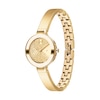 Thumbnail Image 2 of Ladies' Movado Bold® Evolution Gold-Tone IP Bangle Watch with Crystal Accent Dial (Model: 3601161)
