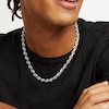 Thumbnail Image 2 of 7.2mm Rope Chain Necklace in Solid Sterling Silver  - 20"