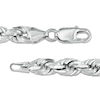 Thumbnail Image 3 of 7.2mm Rope Chain Necklace in Solid Sterling Silver  - 20"