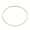 Thumbnail Image 2 of 1/4 CT. T.W. Diamond Bypass Wrap Bangle in 10K Gold