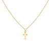 Thumbnail Image 1 of Mini Cross Necklace in 14K Gold