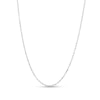 Thumbnail Image 1 of Diamond-Cut 1.2mm Cable Chain Necklace in Solid 14K White Gold - 18"
