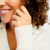 Thumbnail Image 2 of 1 CT. T.W. Diamond Edge Engagement Ring in 10K White Gold (I/I3)
