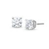 Thumbnail Image 1 of 1-1/2 CT. T.W. Certified Lab-Grown Diamond Solitaire Stud Earrings in 14K White Gold (I/SI2)
