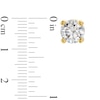 Thumbnail Image 3 of 1-1/2 CT. T.W. Certified Lab-Grown Diamond Solitaire Stud Earrings in 14K Gold (I/SI2)