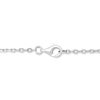 Thumbnail Image 4 of Men's 1/3 CT. T.W. Diamond Short Cross Pendant in Sterling Silver - 24"