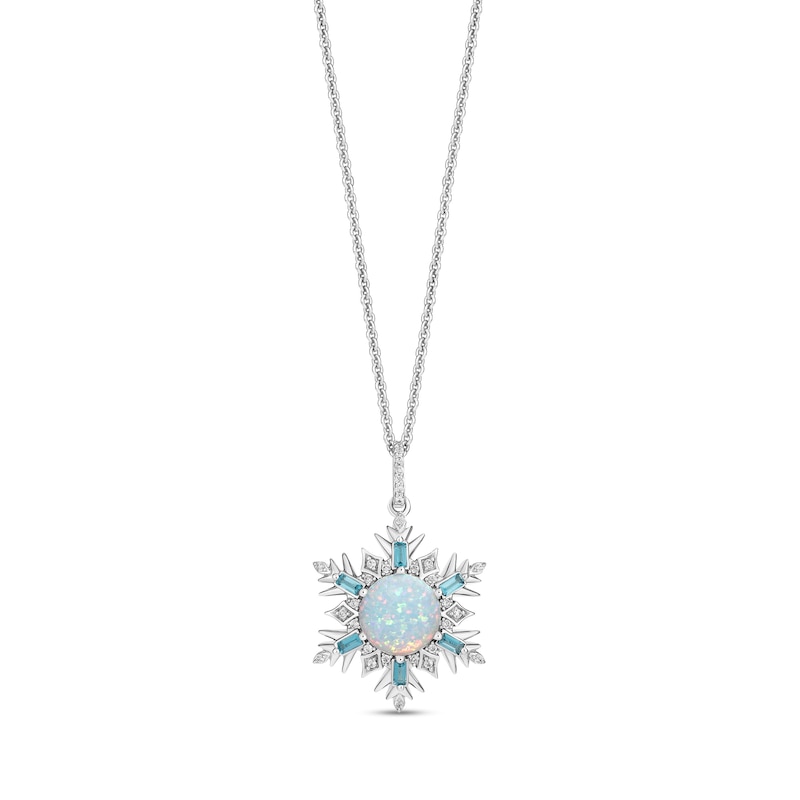 Collector’s Edition Enchanted Disney Frozen 10th Anniversary Snowflake Pendant in Sterling Silver