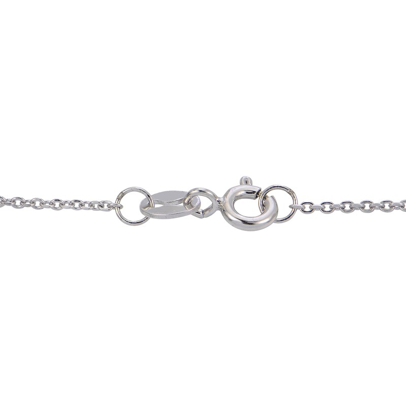 Main Image 2 of 8.0-8.5mm Freshwater Cultured Pearl Abstract Pendant in Sterling Silver – 18”