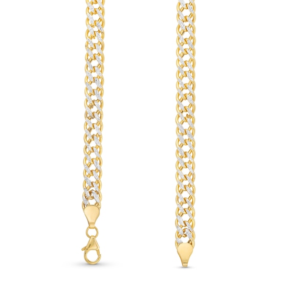 7.0mm Diamond-Cut Chain Necklace in Hollow 14K Gold - 18â