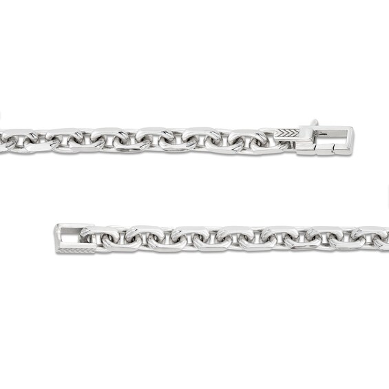 Vera Wang Men 6.8mm Anchor Chain Necklace in Sterling Silver - 22"