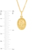 Thumbnail Image 3 of Virgin Mary Pendant in Hollow 14K Gold