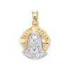 Thumbnail Image 1 of Jesus Portrait Charm in Solid 14K Two-Tone Gold