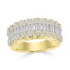 Thumbnail Image 1 of 1 CT. T.W. Multi-Diamond Band in 14K Gold