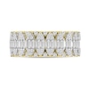 Thumbnail Image 3 of 1 CT. T.W. Multi-Diamond Band in 14K Gold