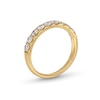 Thumbnail Image 3 of 3/4 CT. T.W. Diamond Nine Stone Vintage-Style Anniversary Band in 14K Gold