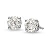 Thumbnail Image 1 of 1/2 CT. T.W. Diamond Solitaire Stud Earrings in 10K White Gold (J/I3)