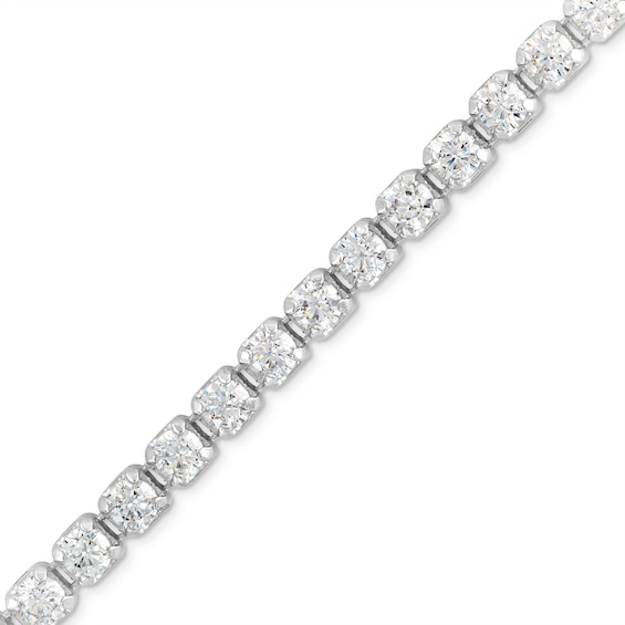 1 CT. T.w. Certified Lab-Created Diamond Tennis Bracelet in 14K White Gold (F/Si2)