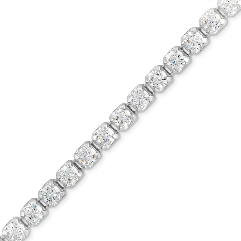 1 CT. T.W. Certified Lab-Created Diamond Tennis Bracelet in 14K White Gold (F/SI2)