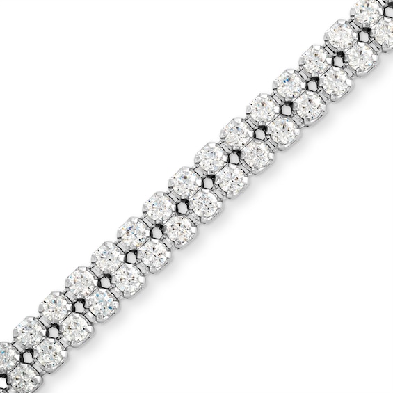 2 CT. T.w. Certified Lab-Grown Diamond Tennis Bracelet in 14K White Gold (F/Si2)