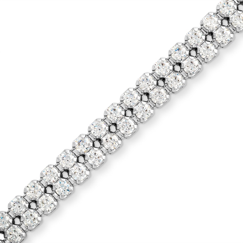 2 CT. T.W. Certified Lab-Created Diamond Tennis Bracelet in 14K White Gold (F/SI2)