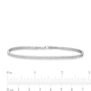 Thumbnail Image 2 of 2 CT. T.W. Certified Lab-Created Diamond Tennis Bracelet in 14K White Gold (F/SI2)