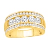 Thumbnail Image 1 of 2 CT. T.W.Certified Lab-Grown Diamond Band in 14K  Gold (F/VS2)