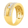 Thumbnail Image 1 of Men's 2 CT. T.W.Certified Lab-Created Diamond Band in 14K  Gold (F/VS2)