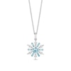 Thumbnail Image 2 of Collector’s Edition Enchanted Disney Frozen 10th Anniversary Snowflake Pendant and Stud Earrings Set in Sterling Silver