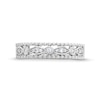 Thumbnail Image 4 of 1/10 CT. T.W. Diamond Marquise Links Beaded Edge Band in 10K White Gold